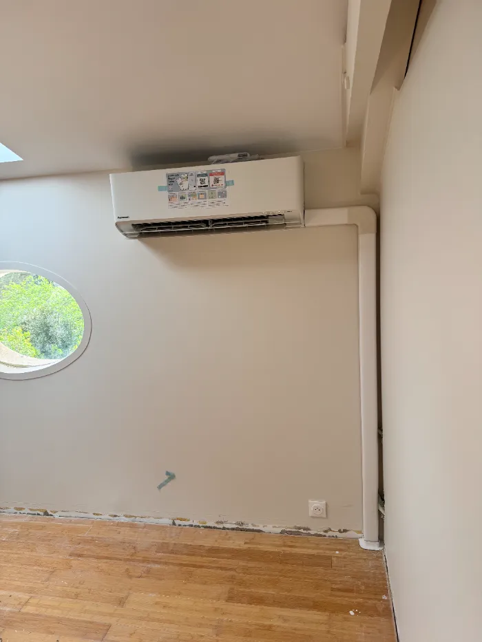 Installation climatisation Panasonic unité intérieure — ARENERGIE Lyon